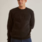 Men Regular Fit Sweat Shirt - Black