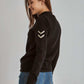 Women Regular Fit Pullover - Black
