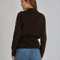 Women Regular Fit Pullover - Black