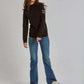Women Regular Fit Pullover - Black