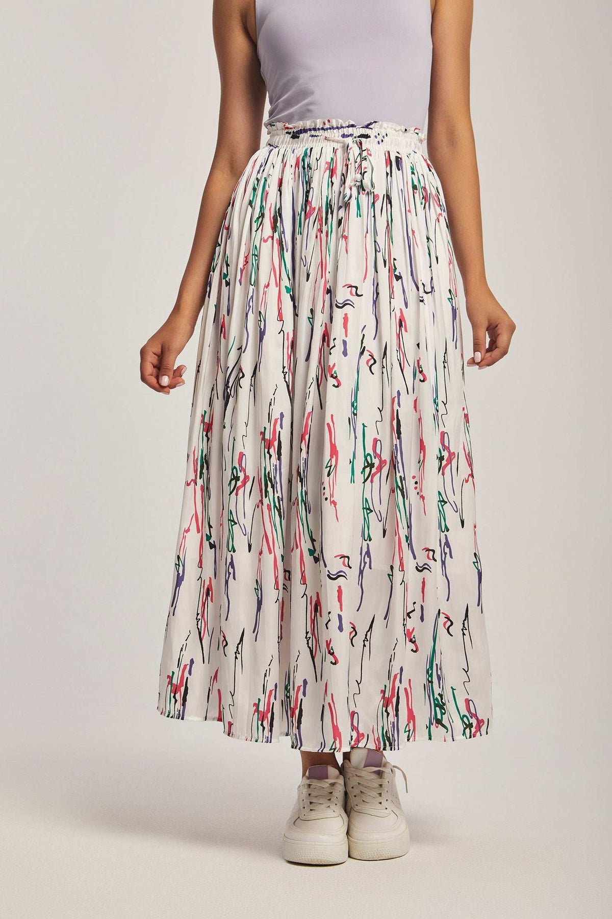 Women Regular Fit Skirt - Multicolorcolor