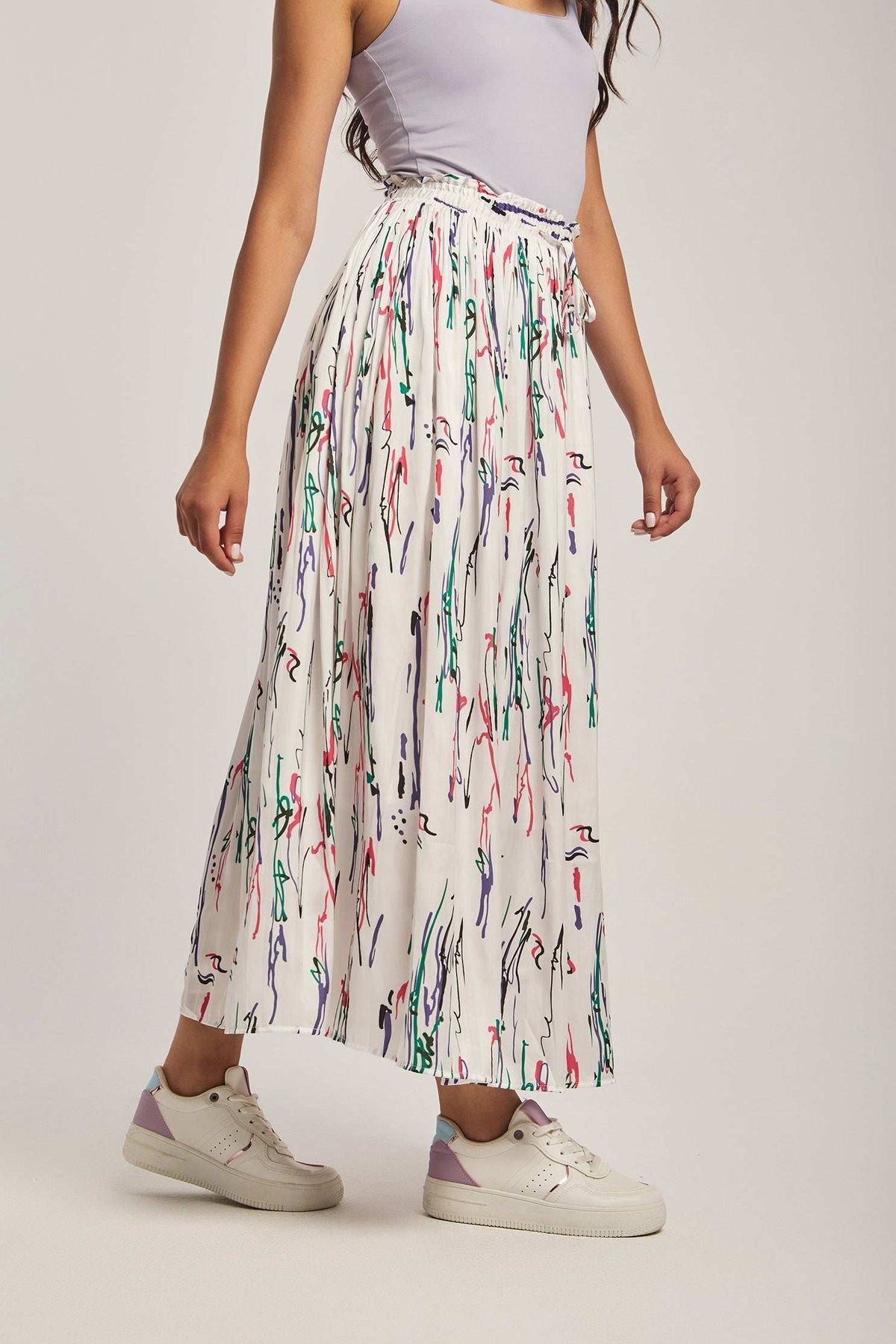 Women Regular Fit Skirt - Multicolorcolor