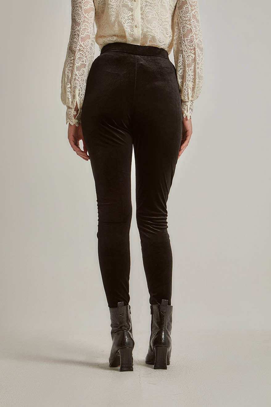 Women Regular Fit Leggings - Black