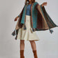 Women Regular Fit Poncho - Multicolorcolor
