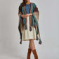 Women Regular Fit Poncho - Multicolorcolor