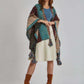 Women Regular Fit Poncho - Multicolorcolor