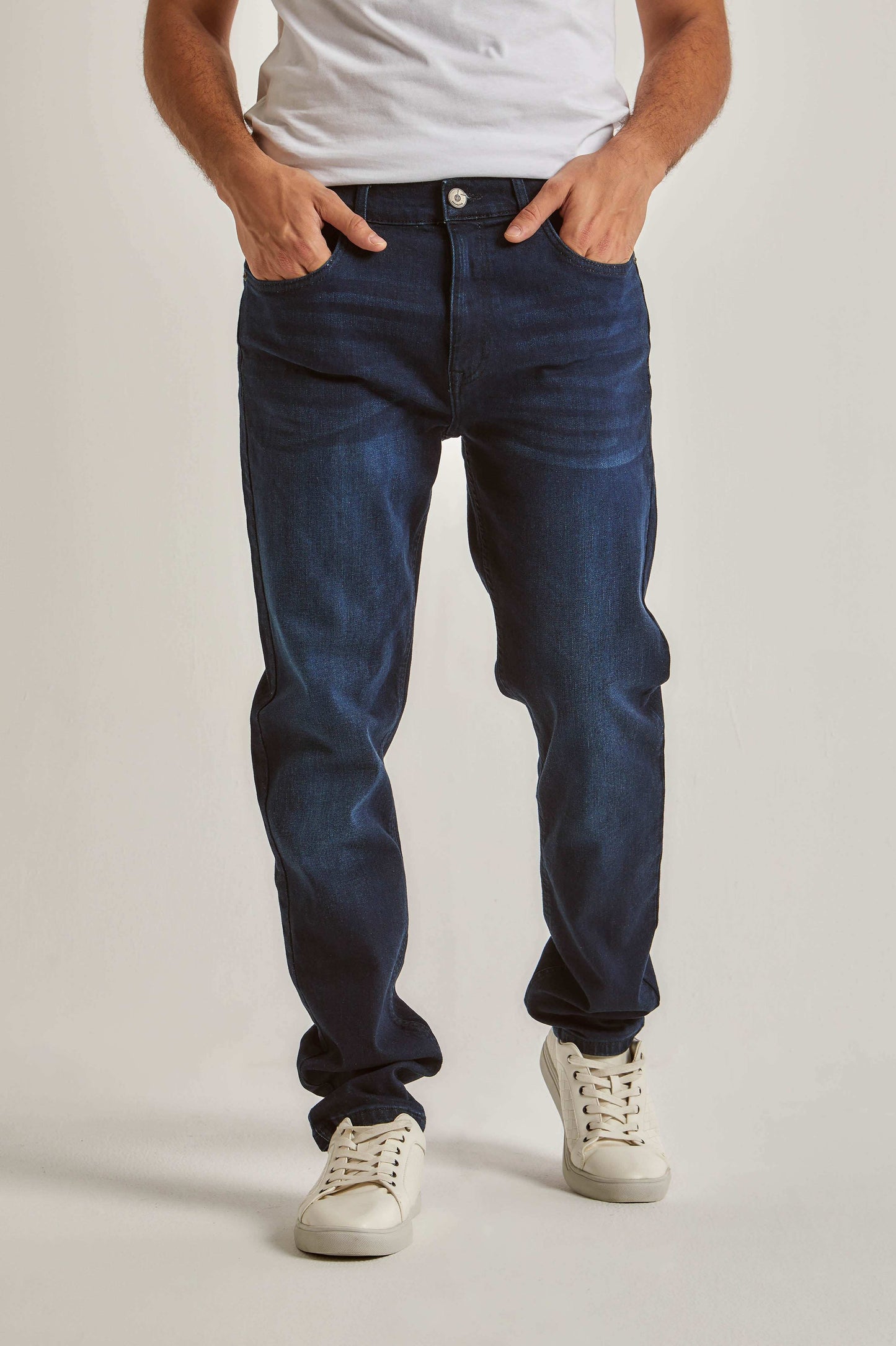 Men Regular Fit Denim - Blue