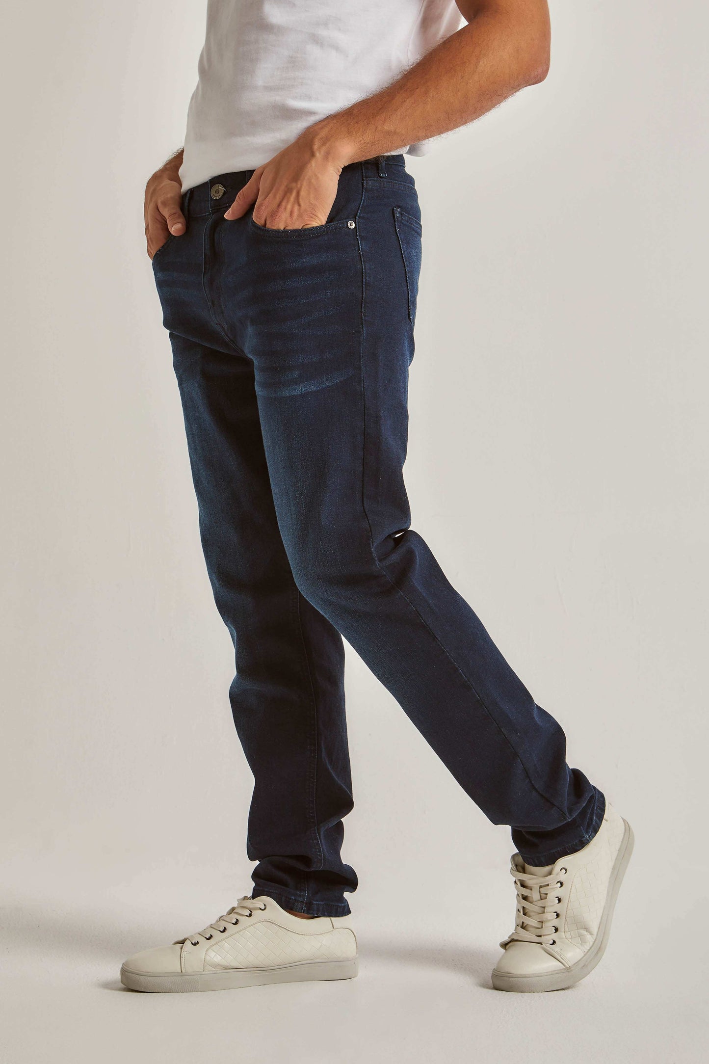 Men Regular Fit Denim - Blue