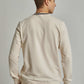 Men Regular Fit Sweat Shirt - Off White