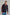 Men Regular Fit Sweat Jacket - Navy