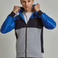 Men Regular Fit Sweat Jacket - Multicolorcolor