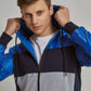 Men Regular Fit Sweat Jacket - Multicolorcolor