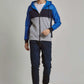 Men Regular Fit Sweat Jacket - Multicolorcolor