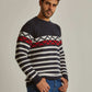 Men Regular Fit Pullover - Navy