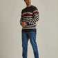 Men Regular Fit Pullover - Navy