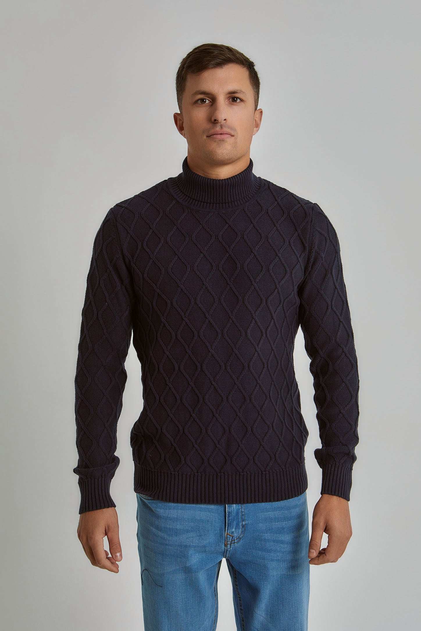 Men Regular Fit Pullover -  Blue