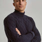 Men Regular Fit Pullover -  Blue