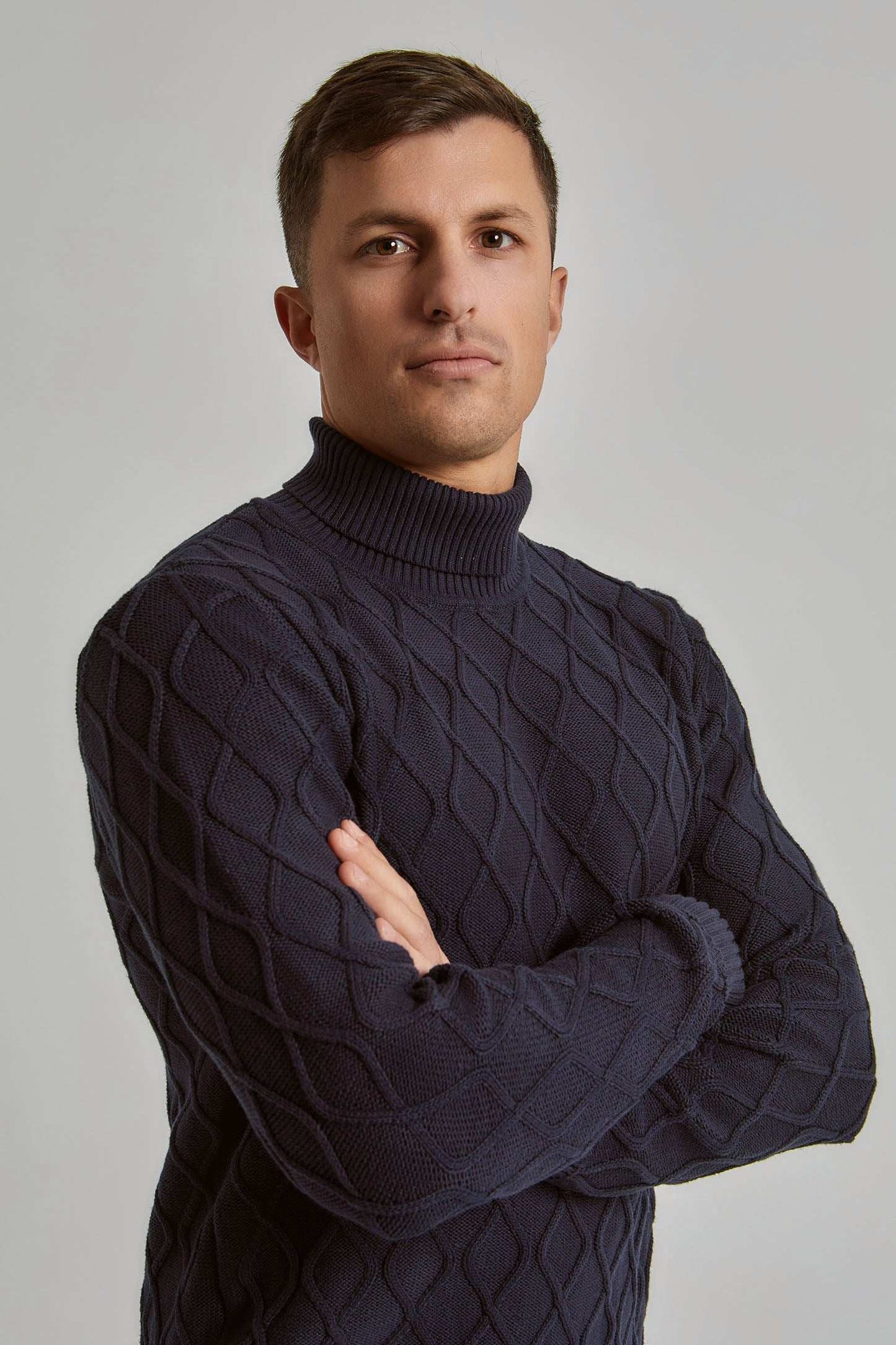 Men Regular Fit Pullover -  Blue