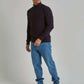 Men Regular Fit Pullover -  Blue