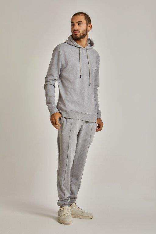 Men Regular Fit Sweat Shirt - Grey