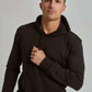 Men Regular Fit Sweat Shirt - Black