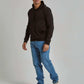 Men Regular Fit Sweat Shirt - Black