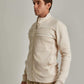 Men Regular Fit Sweat Jacket - Brown