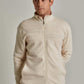 Men Regular Fit Sweat Jacket - Brown