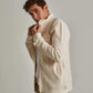 Men Regular Fit Sweat Jacket - Brown