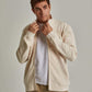 Men Regular Fit Sweat Jacket - Brown