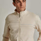 Men Regular Fit Sweat Jacket - Brown