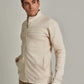 Men Regular Fit Sweat Jacket - Brown
