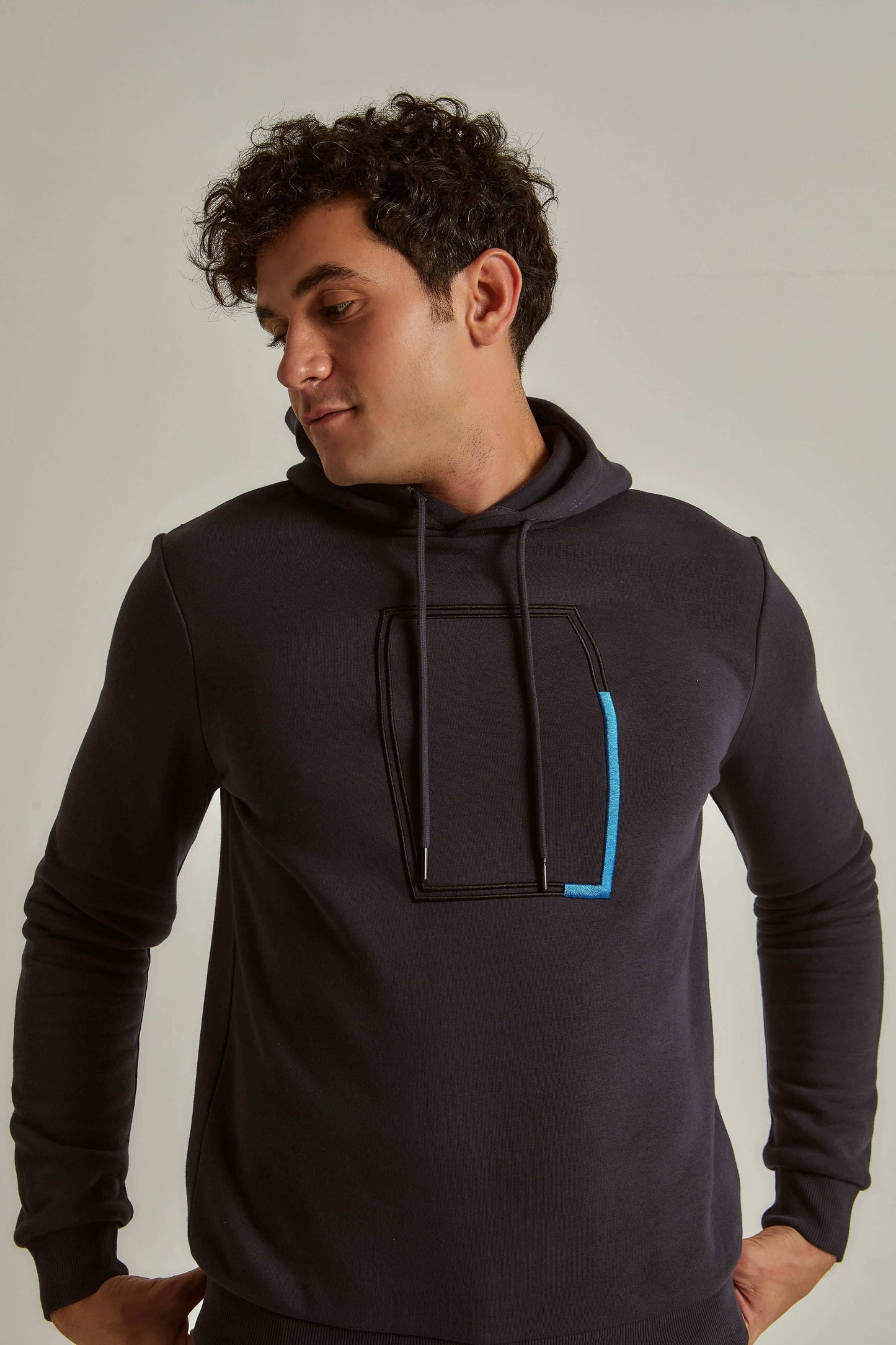 Men Regular Fit Sweat Shirt - Black