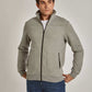 Men Regular Fit Sweat Jacket - Grey