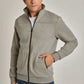 Men Regular Fit Sweat Jacket - Grey