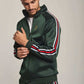 Men Regular Fit Sweat Jacket - Green