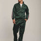 Men Regular Fit Sweat Jacket - Green