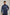 Men Regular Fit Sweat Jacket - Blue