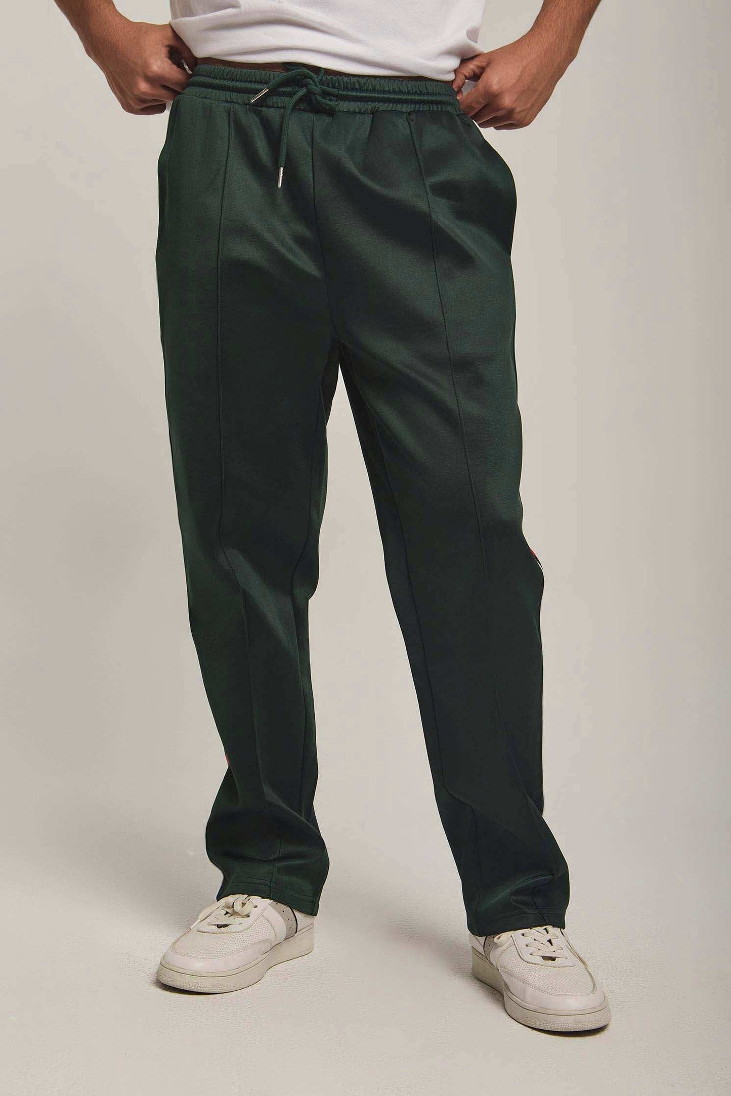Men Regular Fit Sweat Pant - Green