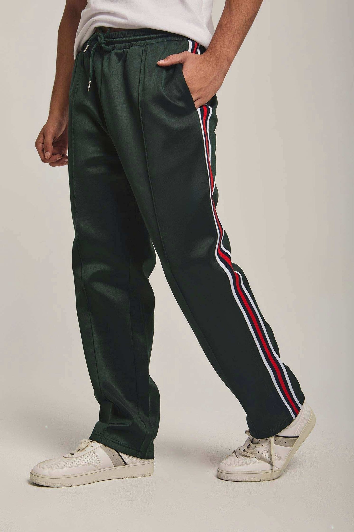 Men Regular Fit Sweat Pant - Green