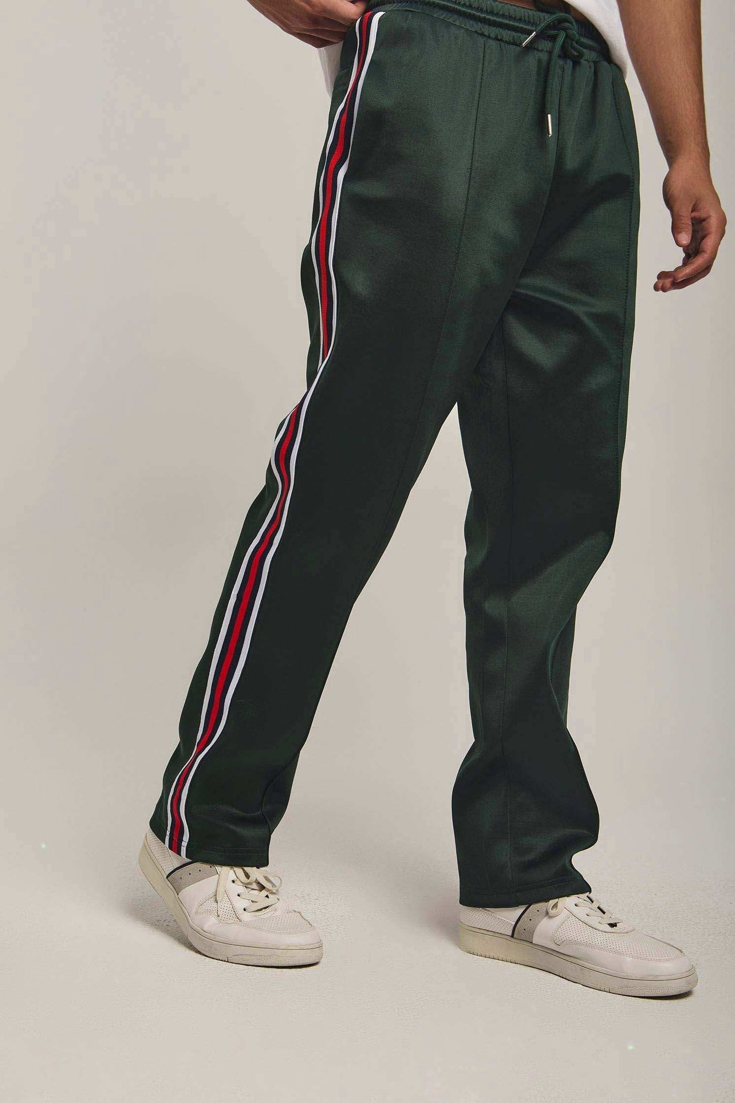 Men Regular Fit Sweat Pant - Green