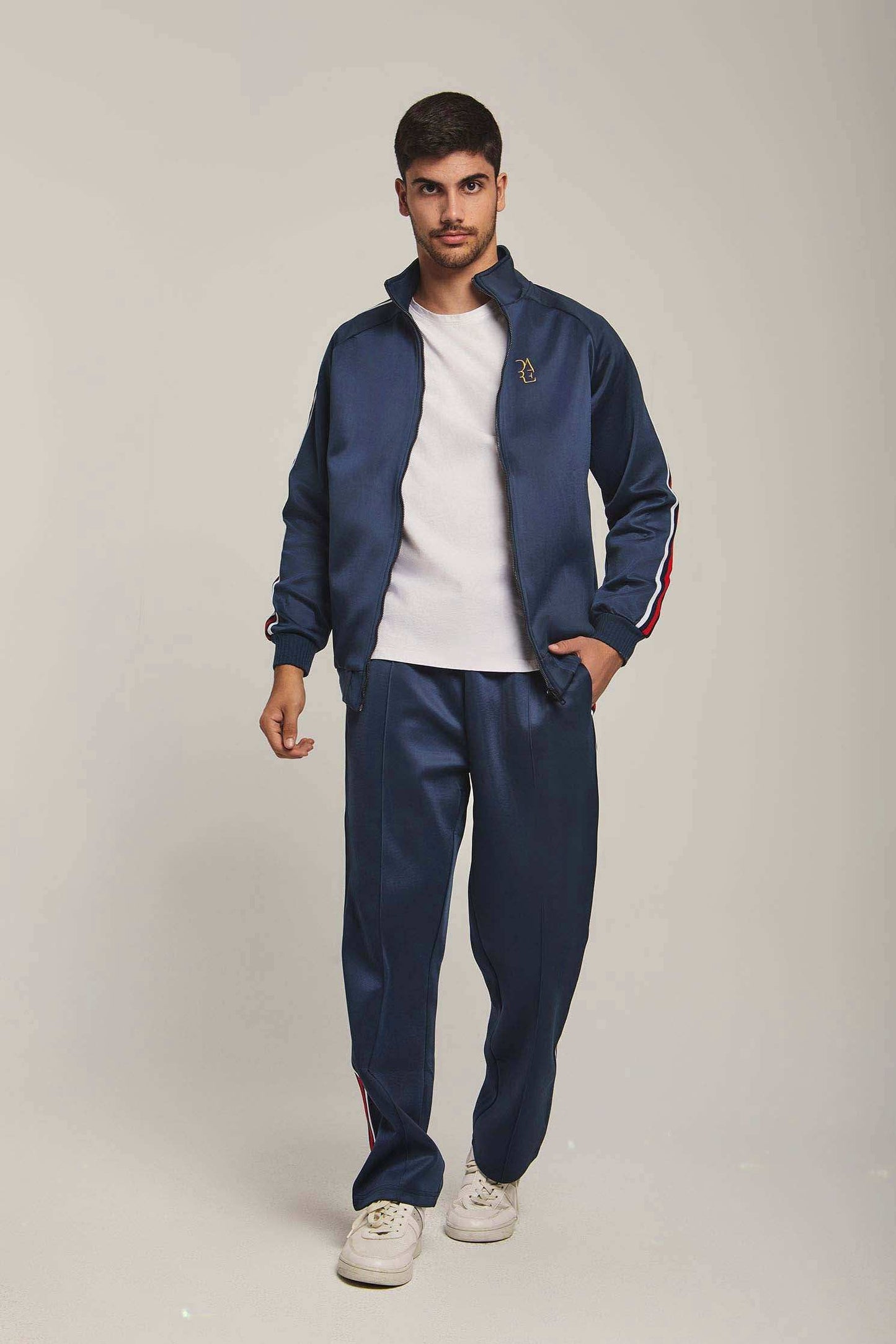 Men Regular Fit Sweat Pant - Blue