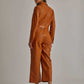 Women Regular Fit Jumpsuit - Brown