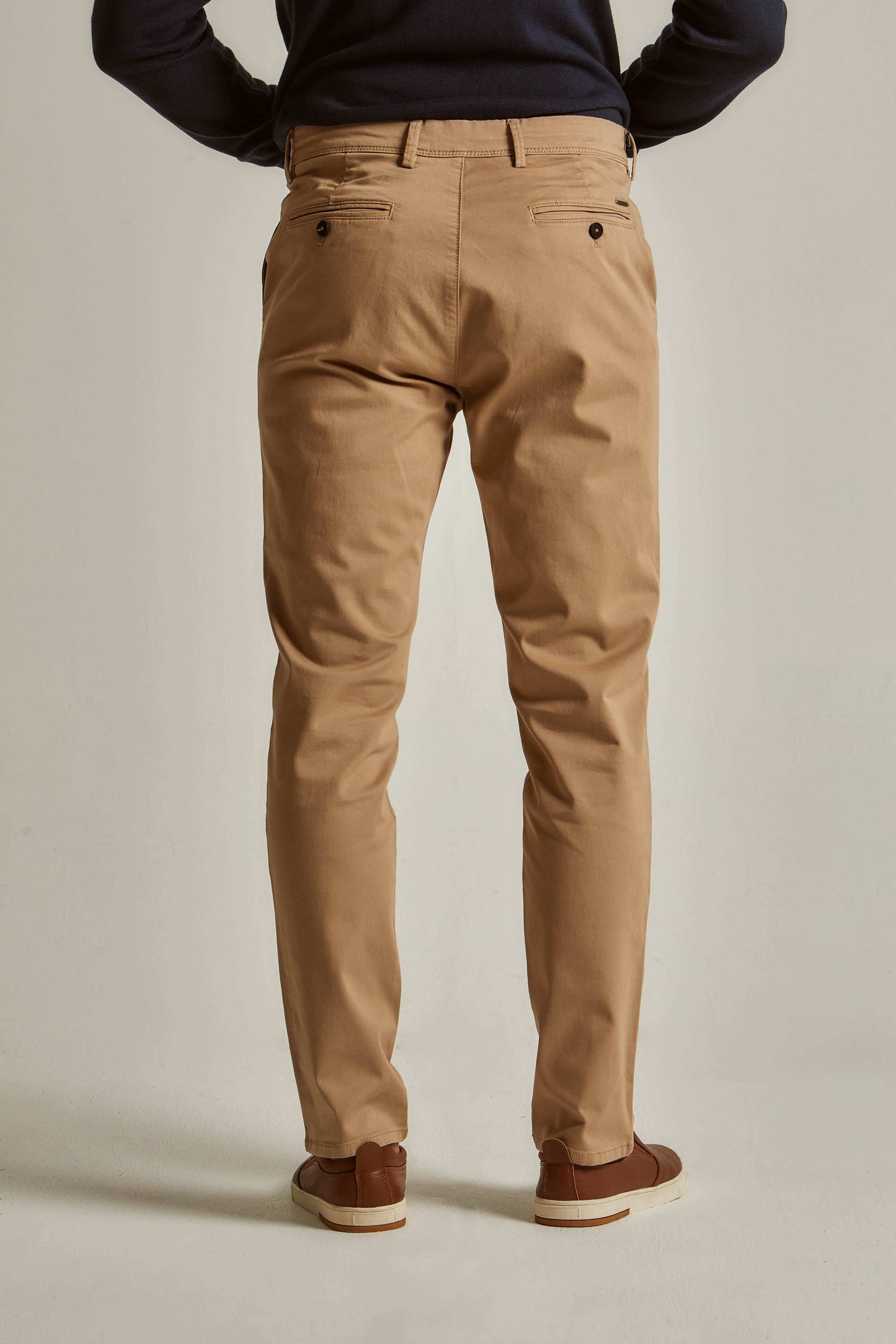 Men Tapered Pant-Sand