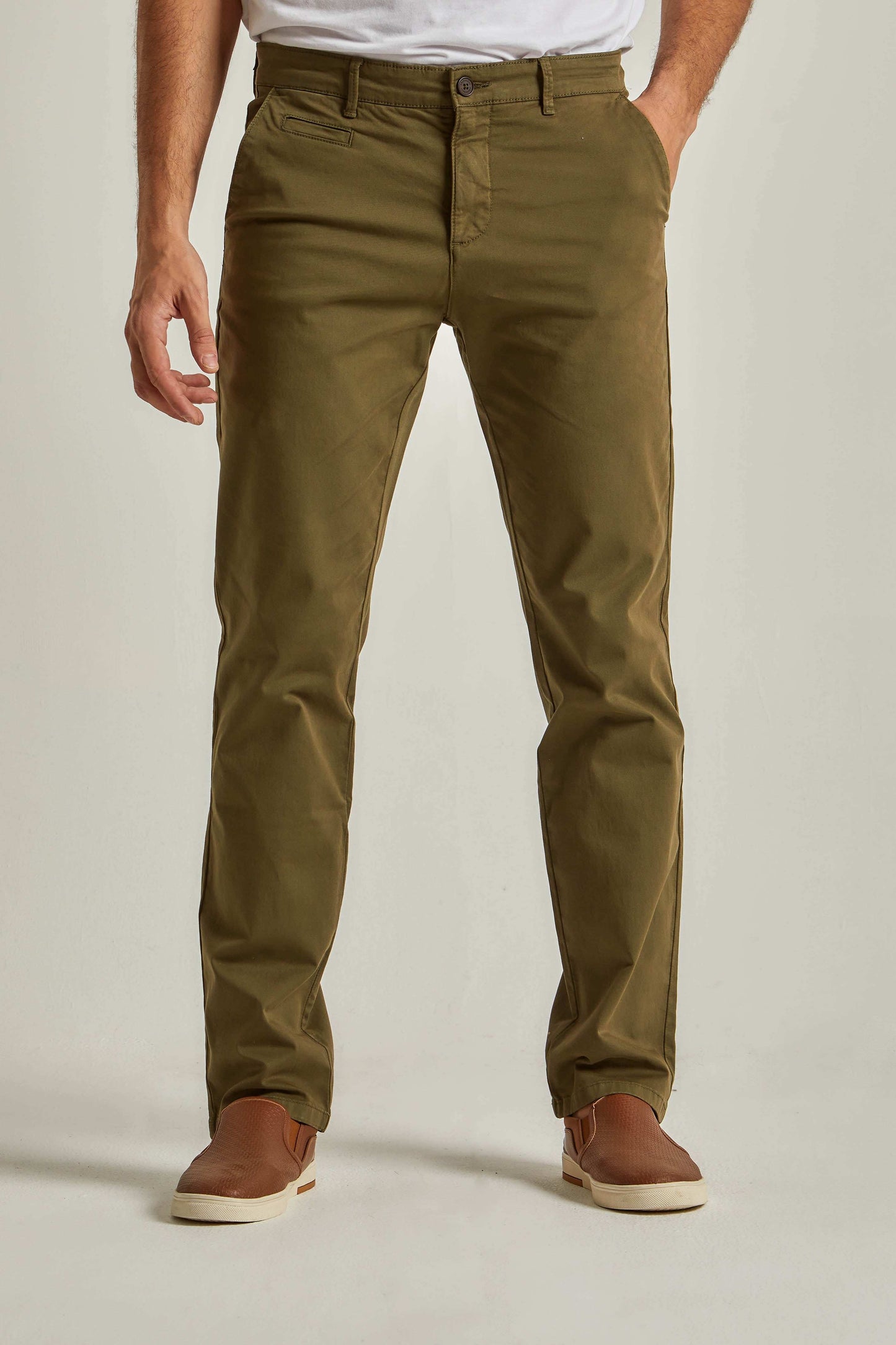 Men Regular Fit Pant - Green