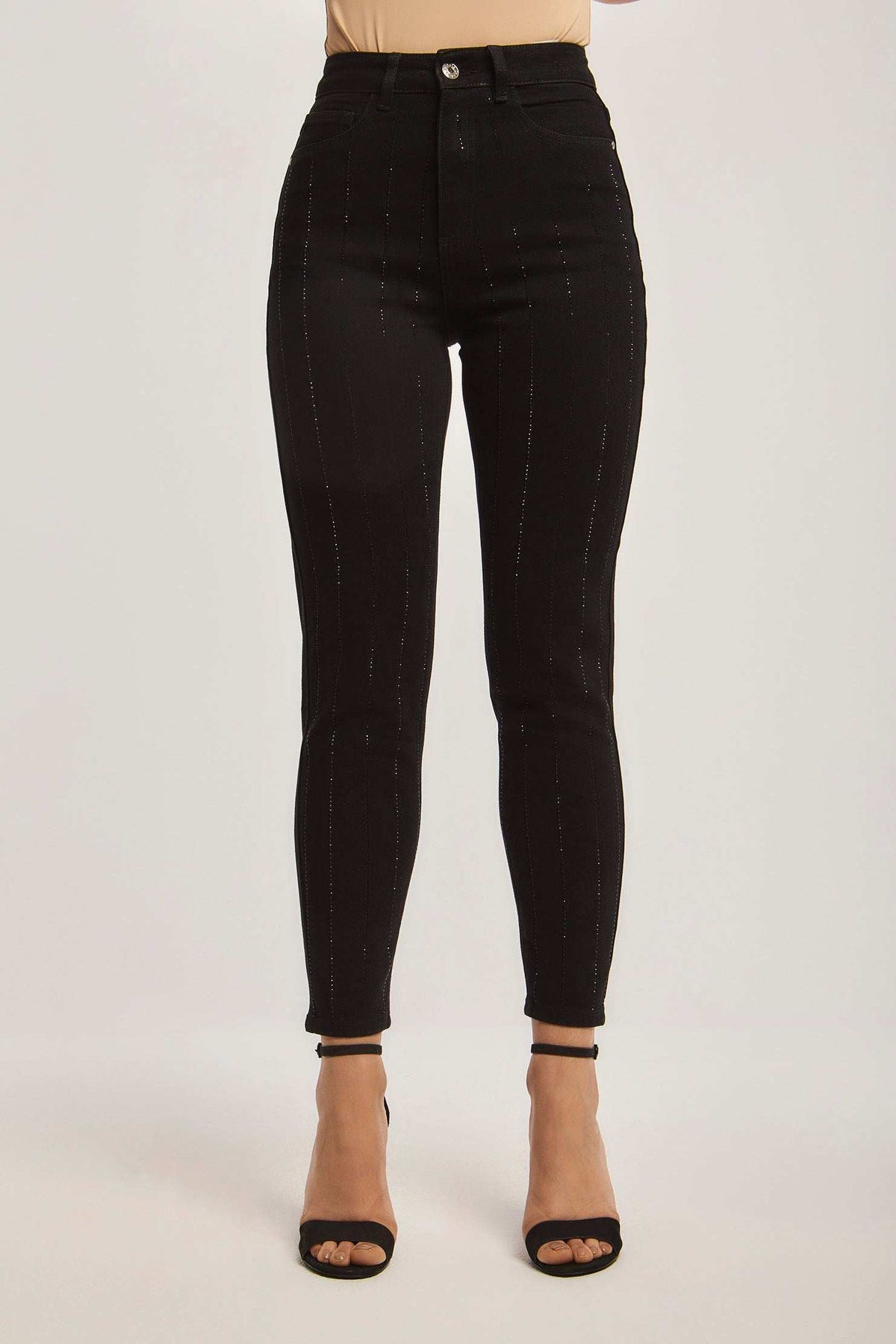 Women Regular Fit Denim - Black