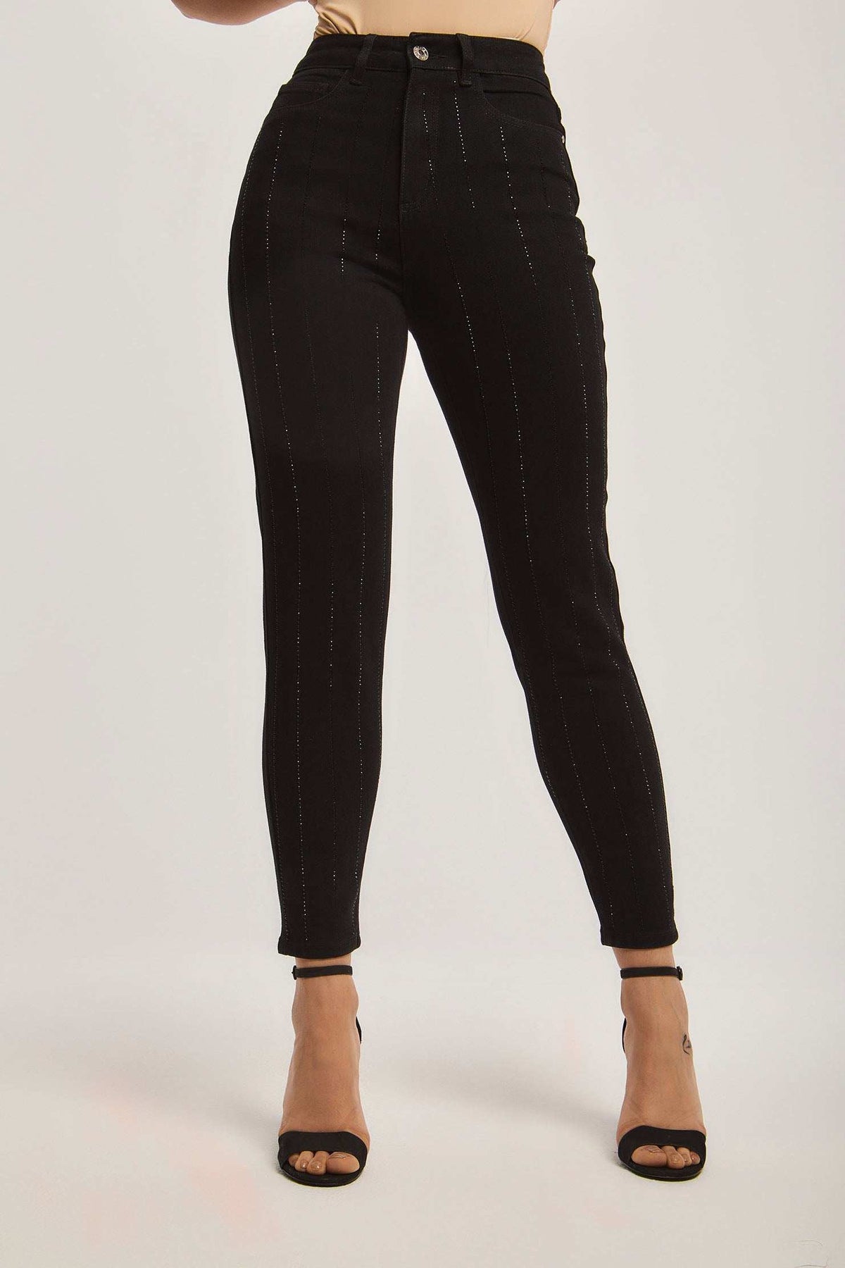 Women Regular Fit Denim - Black