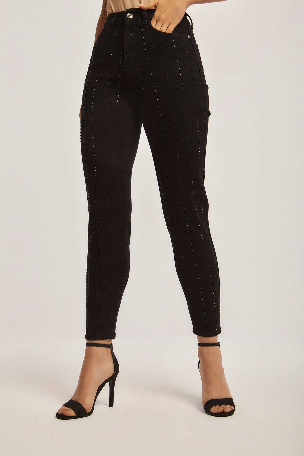 Women Regular Fit Denim - Black