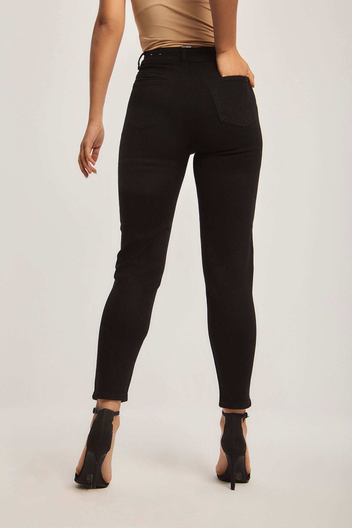 Women Regular Fit Denim - Black