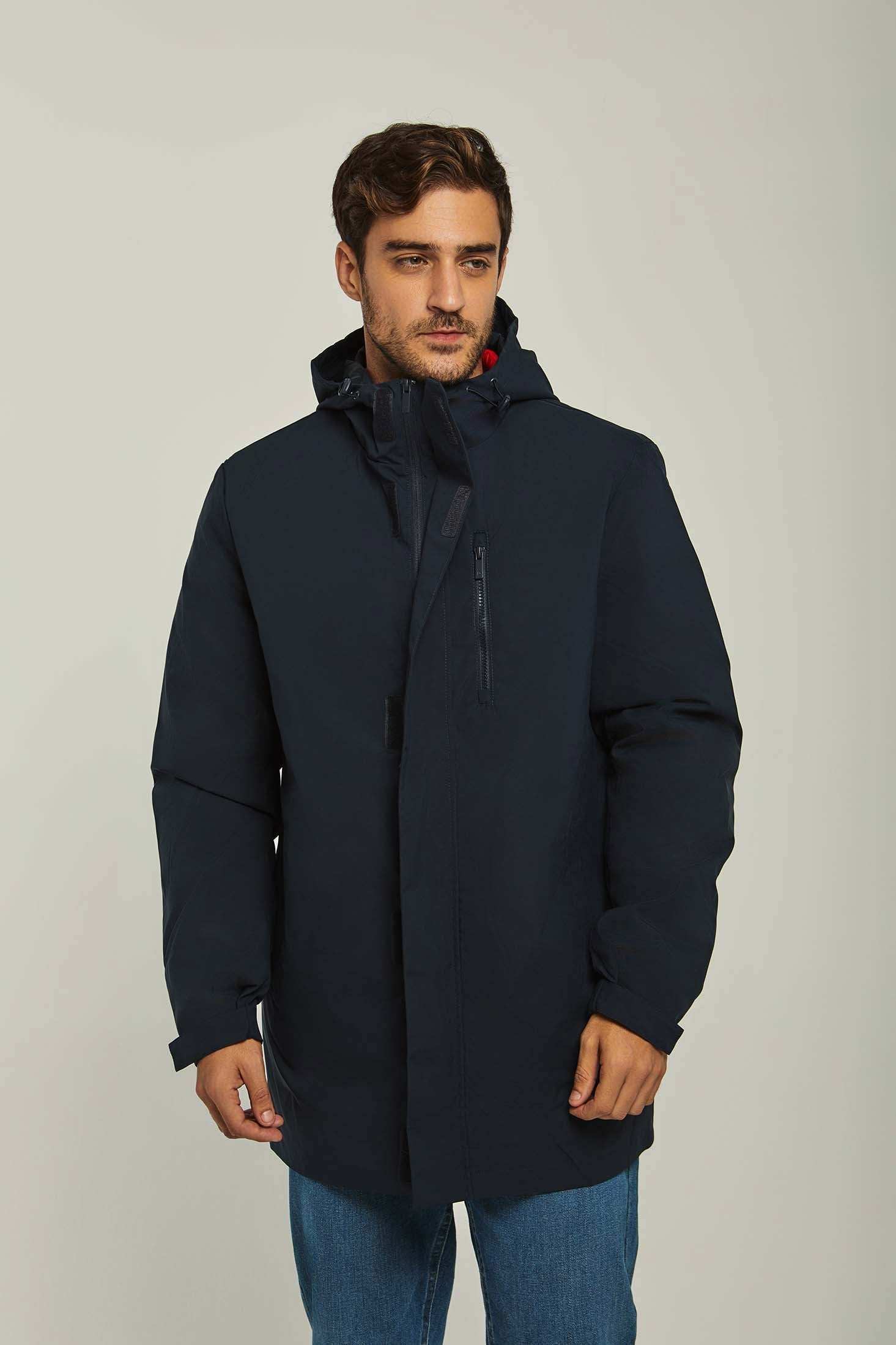Men Regular Fit Jacket - Black